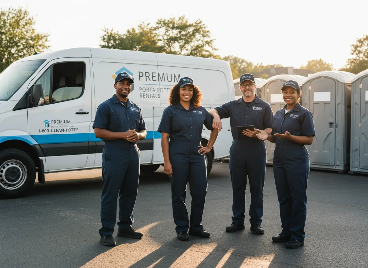 VIP Portable Toilets company in La Valle, WI